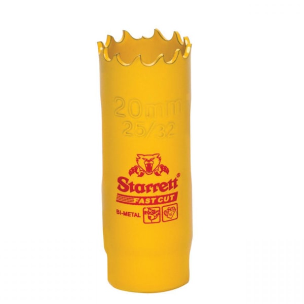 Serra Copo 20mm Bi-Metal Fast Cut Starrett-4490b1d6-b962-4300-913c-d28a0792b92b