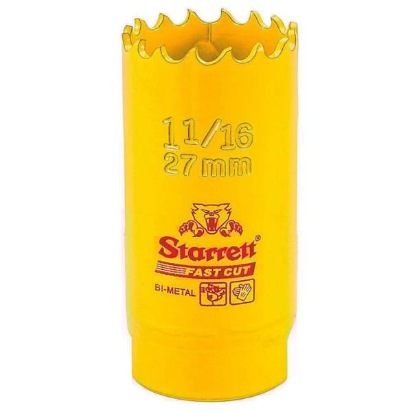 Serra Copo 27mm Aço Rápido Bimetal Starrett-5f89ba5b-5c84-4431-9df3-b049ca97eb4e