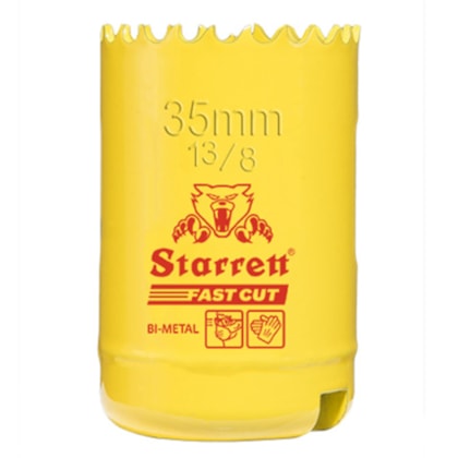Serra Copo 35mm Bi-Metal Fast Cut Starrett-de0c0f10-06c1-4ad0-aca8-d578b6f4c7c9