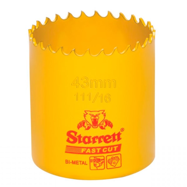 Serra Copo 43mm Aço Rápido Bimetal Starrett-915a7a11-5c4e-429e-b0b5-2331ae1b0041