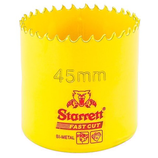 Serra Copo 45mm Bi-Metal Fast Cut Starrett-62172c90-6ac0-4cf3-bd22-6834c3e1dc6f