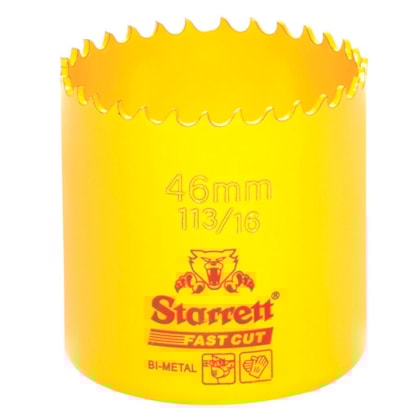 Serra Copo 46mm Aço Rápido Bimetal Starrett-0dbcdacd-c3bd-4ab4-afea-94f460ec1d0a