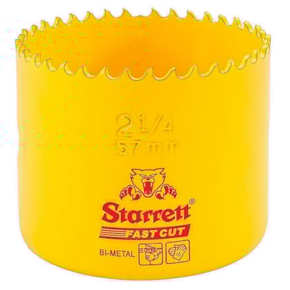 Serra Copo 57mm Aço Rápido Bimetal Starrett-27b0dabb-535e-47e0-8667-5e6a993cad7e
