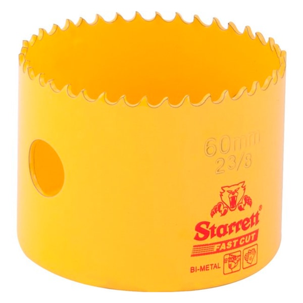 Serra Copo 60mm Aço Rápido Bimetal Starrett-3f0f3f42-7f17-4087-b025-ead744c38c1c