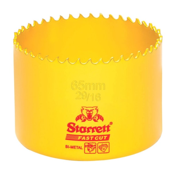 Serra Copo 65mm Bi-Metal Fast Cut Starrett-65ca7006-95f7-4848-a9b1-ef63c7087bf3