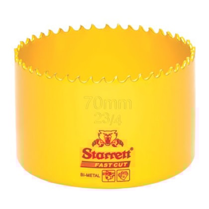 Serra Copo 70mm Bi-Metal Fast Cut Starrett-a891d51e-7193-4ef8-9604-660dfb8744b1