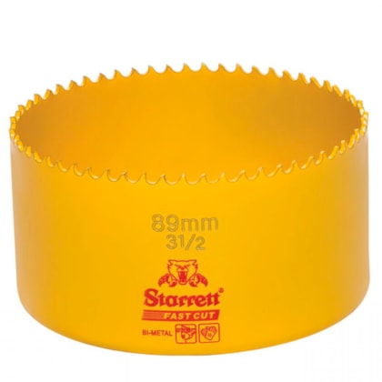 Serra Copo 89mm Aço Rápido Bimetal Starrett-7cfee4a9-743f-4378-8739-c1613b4466a1