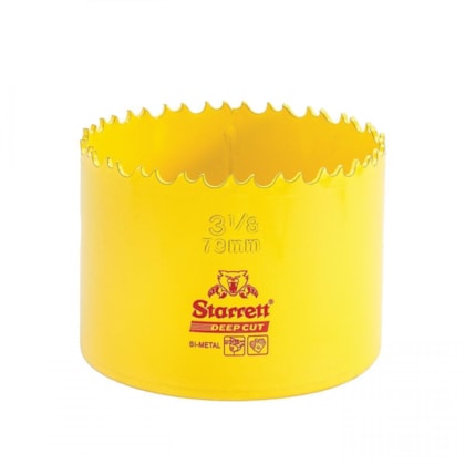 SERRA COPO BI-METAL 79MM - 3.1/8 DEEP CUT DCH0318-G STARRETT-a03383ff-6685-4f17-add1-ece466f21680