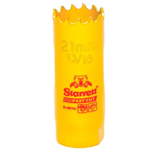 Serra Copo Bi-Metal Fast Cut 13/16Pol. FCH1036-G Starrett-87c1151d-0012-45bd-8c7c-b23ff66403cb