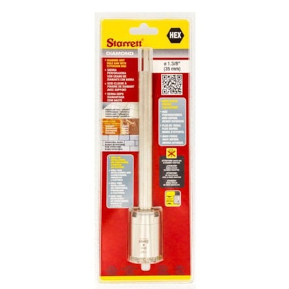 Serra Copo Diamantada 35mm c/ Haste Starrett-50b3cda7-a927-4402-9fc2-01d18d0705f3