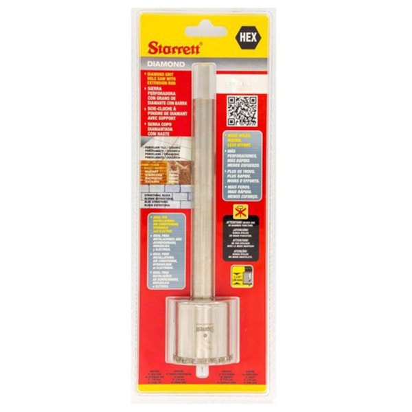 Serra Copo Diamantada 40mm c/ Haste Starrett-08d8e778-c83d-4220-a618-aca090a16144