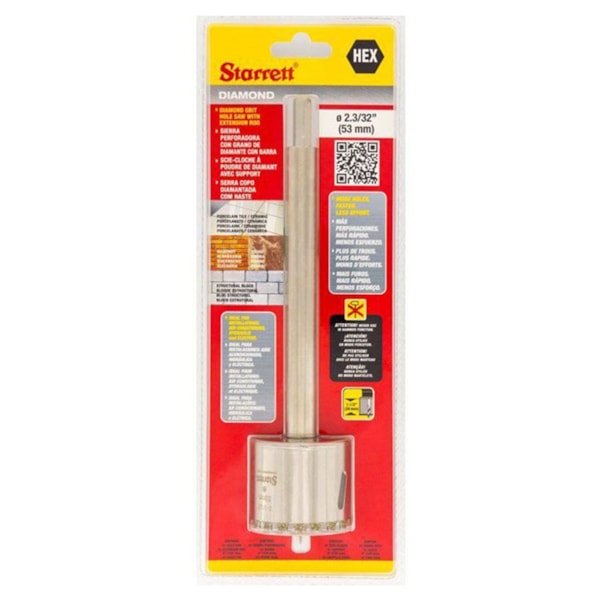 Serra Copo Diamantada 53mm c/ Haste Starrett-4a1da97f-b2b5-4252-a78b-af59ba8914a4