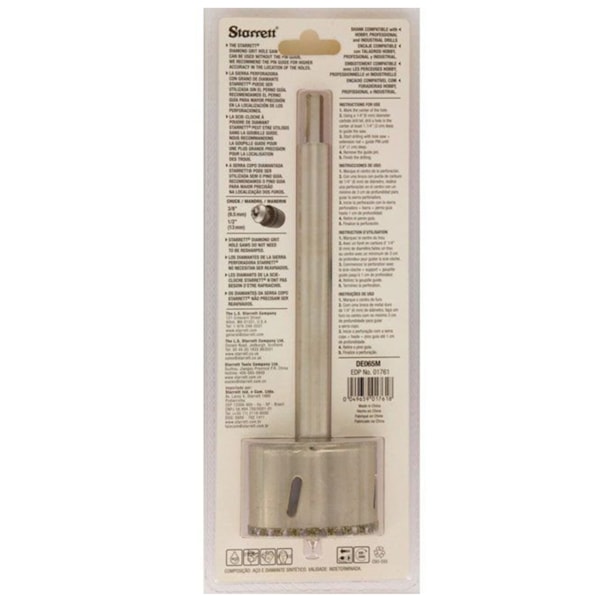 Serra Copo Diamantada 65mm c/ Haste Starrett-5b1f77ae-9217-4d63-9071-e6d07fb14b20