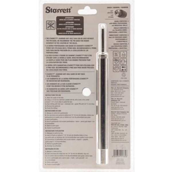 Serra Copo Diamantada 80mm c/ Haste Starrett-a1202cb4-bb8b-449c-8c1b-122c4767da92