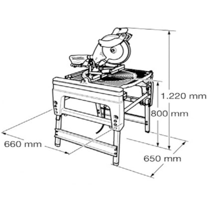 Serra de Esquadria e Bancada 10