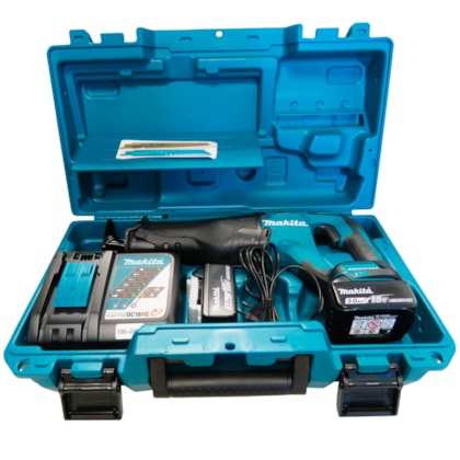Serra Sabre A Bateria 18v com 2 Baterias DJR187RFE Makita-fb7a1146-0188-4188-8bdb-674a9ea7a5f4