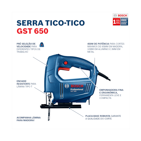 Serra Tico Tico 450W GST 650 Bosch-c055aeb2-6797-4c56-b2f6-c5d2c07db15e