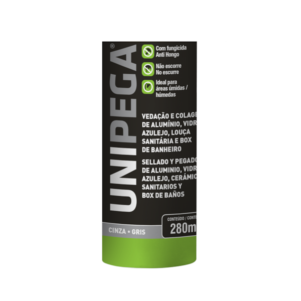 Silicone Acético Cinza 280ml EXP0509.0403 Unipega-49cea608-e8fa-4255-989f-3e6a07f0f9e9