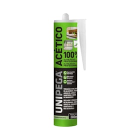 Silicone Acético Incolor 280ml EXP0509.0078 Unipega