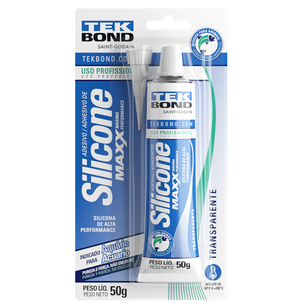 Silicone Adesivo Acético Maxx 50g Aquário 22161005000 Tekbond-b1289772-1ad4-451c-b309-2533d51f71f5