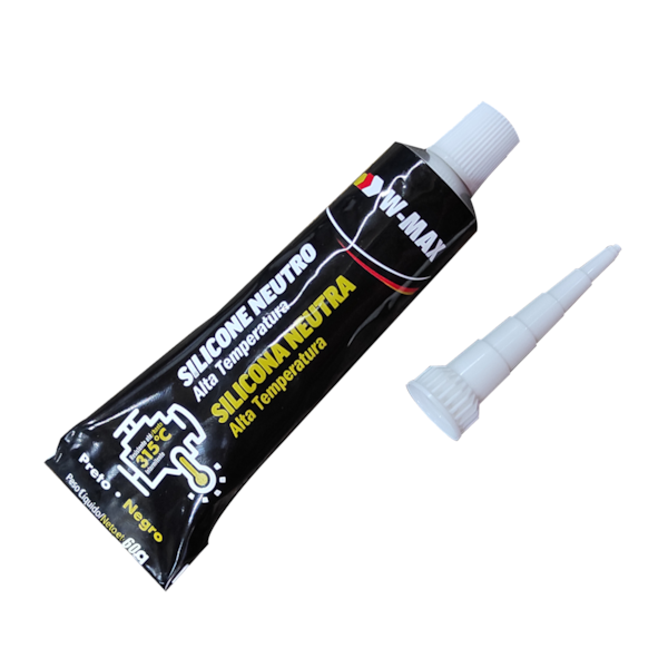 Silicone Neutro Alta Temperatura Preto 60g 5986318161 W-MAX-ec61e407-40f7-4c4e-972f-6df2fc4750c8