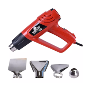 Soprador Térmico 2000W com 3 estágios 220V  + Acessórios 460095 Worker