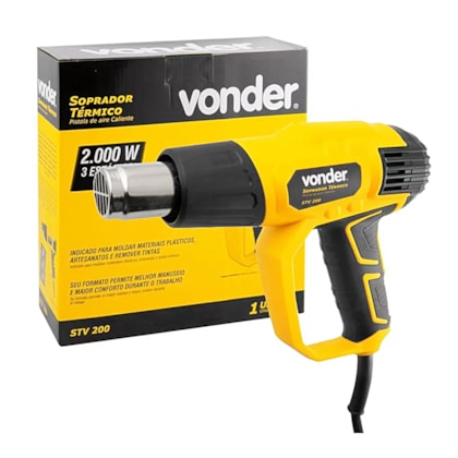 Soprador Térmico STV200 2000W 220V  6001020230 Vonder-8d5de505-101e-4895-a35f-f9dd9c29dddb