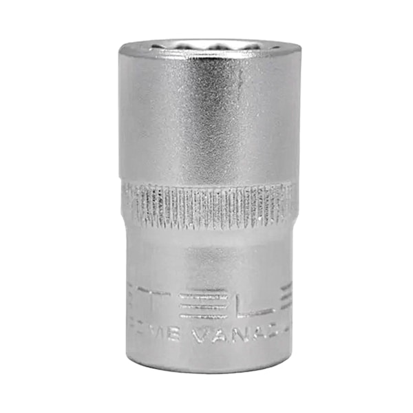 Soquete 11mm Estriado Encaixe 1/2