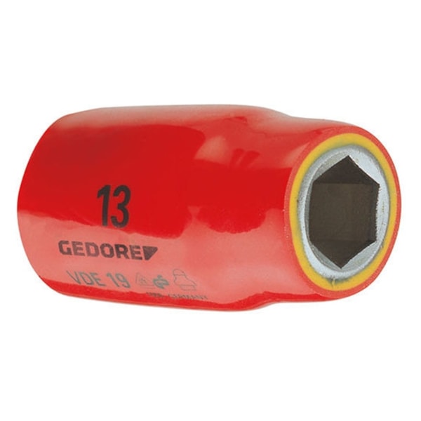 Soquete 19mm Sextavado 1/2” VDE 19 Isolado 091772 Gedore -a6c8b1f5-b606-41df-8a9d-3262c419b925
