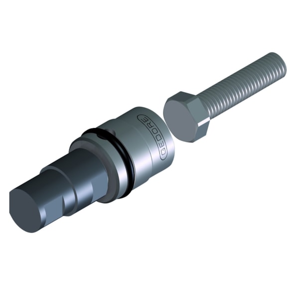 Soquete 20mm Sextavado Longo Impacto 1