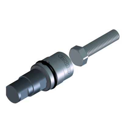 Soquete de Impacto 37mm K19 1/2