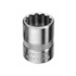 Soquete Estriado 9mm 1/4"pol. Encaixe D20 Original 013108 Gedore