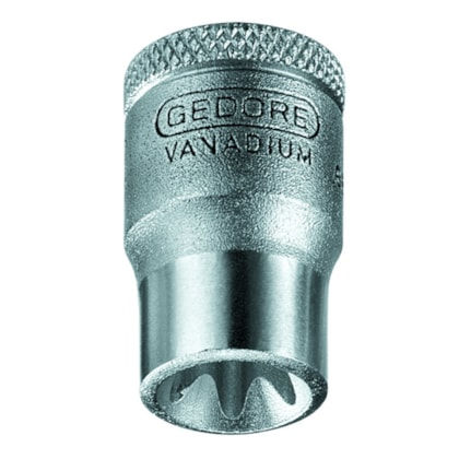Soquete GTX E14 3/8 Perfil Hexalobular TX30 014609 Gedore-1fad6478-5583-4b7e-aa88-337d2575302e