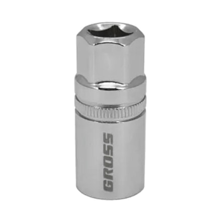 Soquete p/ Vela 16mm Magnético Estriado Gross MTX-56c5c1ee-f0f2-49aa-bbbe-227528cc2692