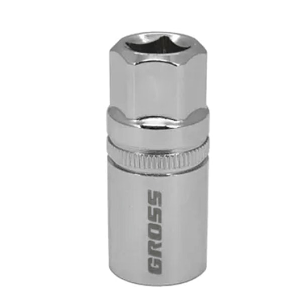 Soquete p/ Vela 16mm Magnético Estriado Gross MTX-b6459397-d30c-4d10-8947-40ab1a18105a