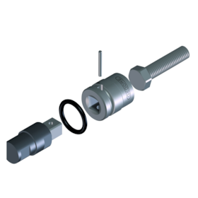 Soquete Sextavado de Impacto K21 - 1 mm  80336 Gedore