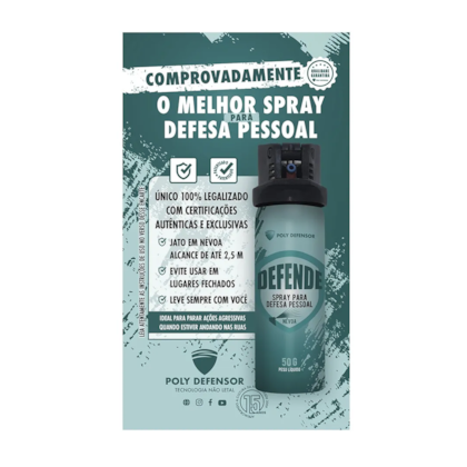 Spray Defende Névoa 50g Poly Defensor 940020 Nautika-98ae78d9-52ba-416d-86b4-d501cb39217d