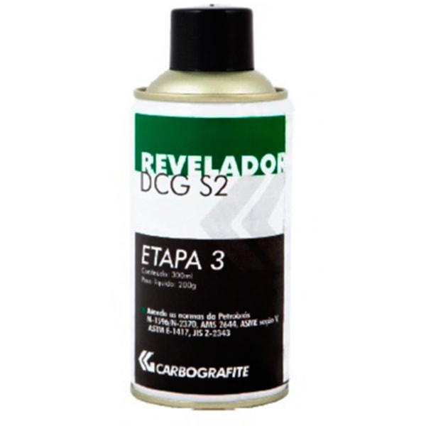 Spray Revelador para Trincas DCG S2 Etapa 3 Carbografite-815df293-3dd7-4e56-a621-01c8e9b36492