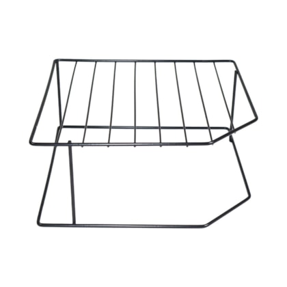 Suporte de Pratos Horizontal 2 Níveis Preto 990707 Bel Fix-7cd27bac-dad5-48fa-9dab-e5f90332cb0f