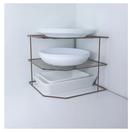 Suporte de Pratos Horizontal 3 Níveis Lavanda Bel 990846 BEL FIX-85ee3882-14d1-4afd-a509-8a269800db06