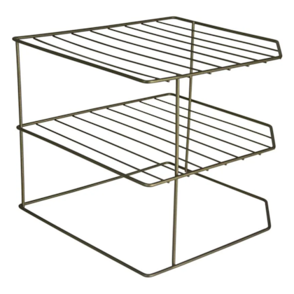 Suporte de Pratos Horizontal 3 Níveis Verde Oliva Bel 990844 BEL FIX-f34cd938-d317-49c5-8a18-6891e77a6a0b