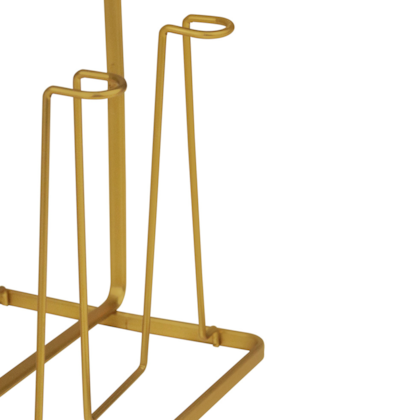 Suporte Escorredor de Copos Viena Bancada Dourado 991935 Bel Fix-64c1b373-858f-4789-b30e-ad9de4d45425