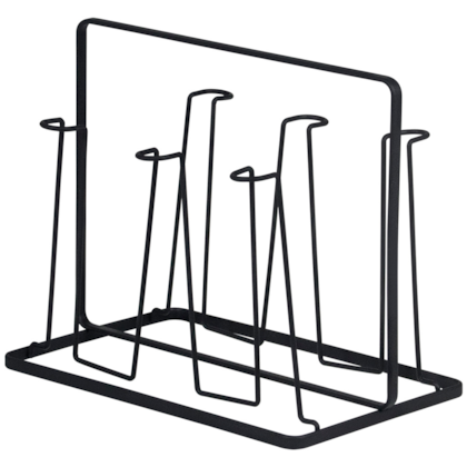 Suporte Escorredor de Copos Viena Bancada Em Aço Carbono Preto 991807 Bel Fix-bfa1ba9f-d1d3-4db1-afc4-55e7a3eacea1