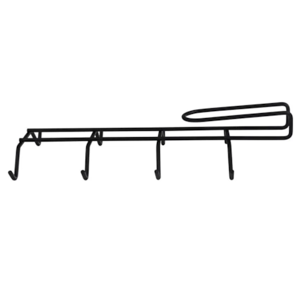 Suporte Organizador de Xícaras Suspenso Preto 990007 Bel Fix-7c245596-1974-4be6-b8f8-977a63fd71ae