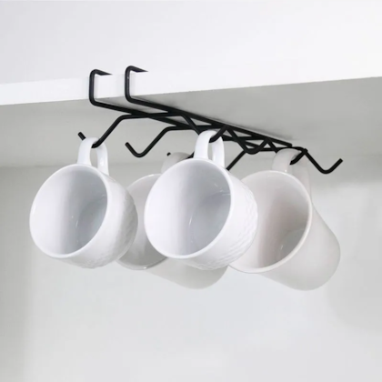 Suporte Organizador de Xícaras Suspenso Preto 990007 Bel Fix-86fbc069-bf1e-4cb0-9cea-efa9be7e4cf7