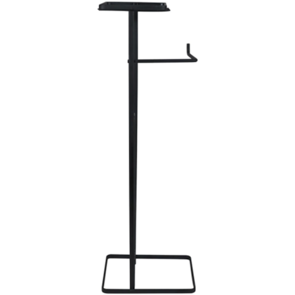 Suporte para Papel Higiênico com Porta Celular Viena Preto 980207 Bel Fix-24a18944-c93a-4f08-9e2c-a5abe446d527