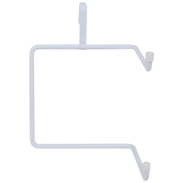 Suporte Para Papel Higiênico Horizontal Curvy em Aço Esmaltado Branco 980001 Bel Fix-7234e726-8c32-4779-860a-60addc45cb13