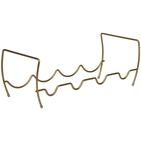 Suporte Para Vinho Espumante Champagne Horizontal Viena Em Aço Carbono Dourado 991535 Bel Fix-536d5e9e-0b7c-43dc-bd19-5cd067249e2c