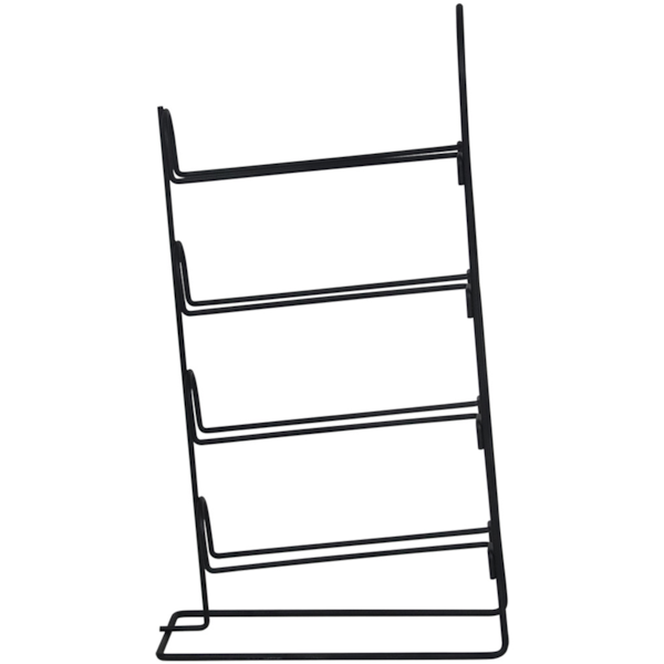 Suporte Para Vinho Espumante Champagne Vertical Viena Em Aço Carbono Preto 991607 Bel Fix-477b376c-c3e6-4aa1-a922-6ff9a46621e2