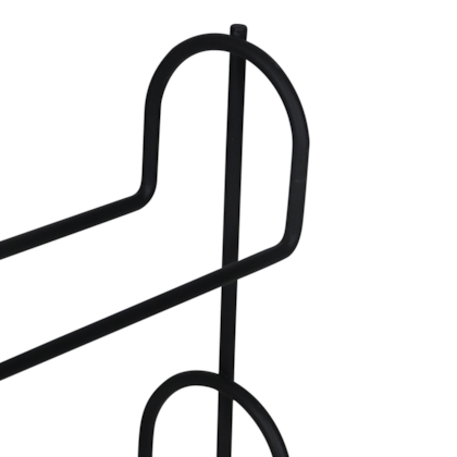 Suporte Para Vinho Espumante Champagne Vertical Viena Em Aço Carbono Preto 991607 Bel Fix-1586037f-6c41-45fc-8644-e8e2386c984f